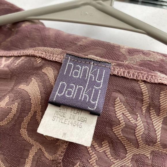 Hanky Panky Women's Dusty Rose Stretchy‎ Romantic Floral Brocade Jacket Size M - Picture 2 of 16